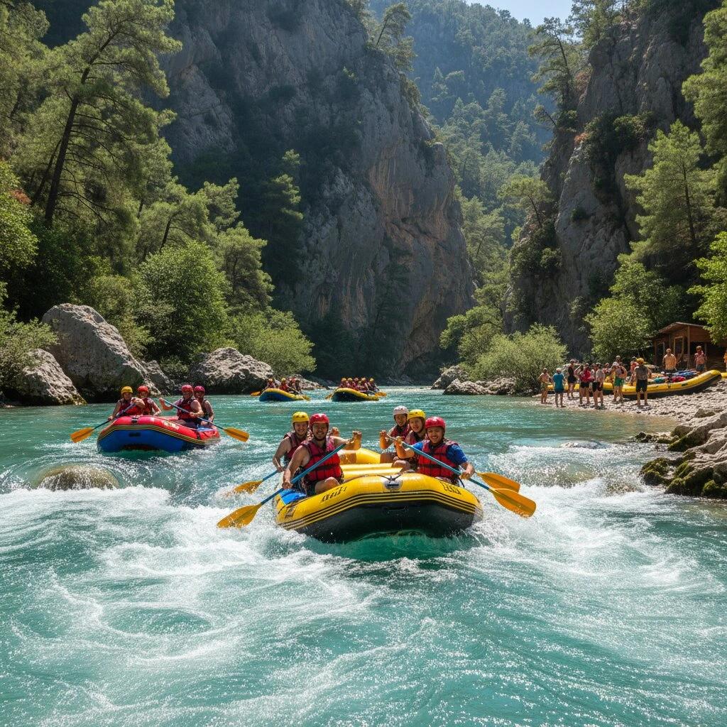 Alanya Çıkışlı Rafting ve Macera Kombo Turları - 1