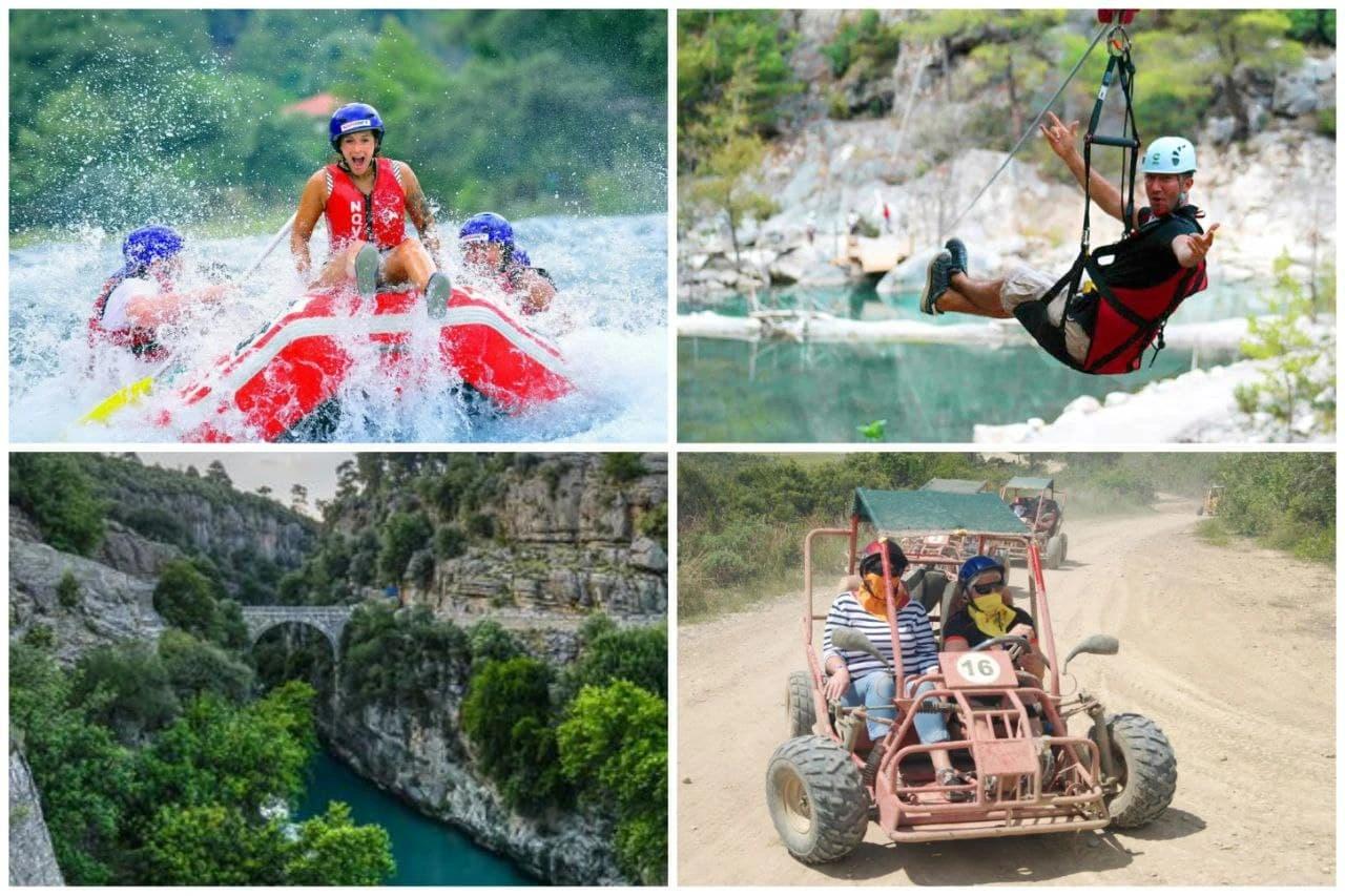 Alanya Çıkışlı Rafting ve Macera Kombo Turları - 3