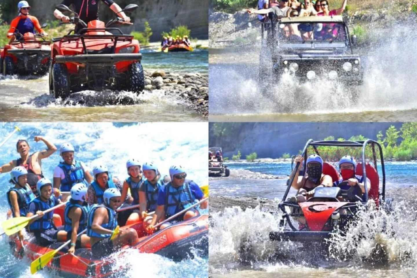 Alanya Çıkışlı Rafting ve Macera Kombo Turları - 9